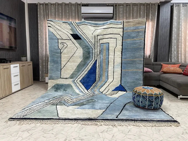Tapis Beni M'rirt authentique | Douceur laine | Tizdit Marrakech