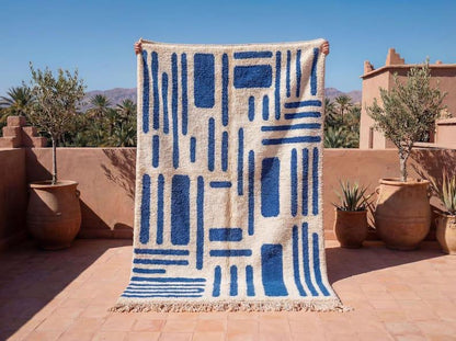 Le tapis Beni Ouarain TIZDIT