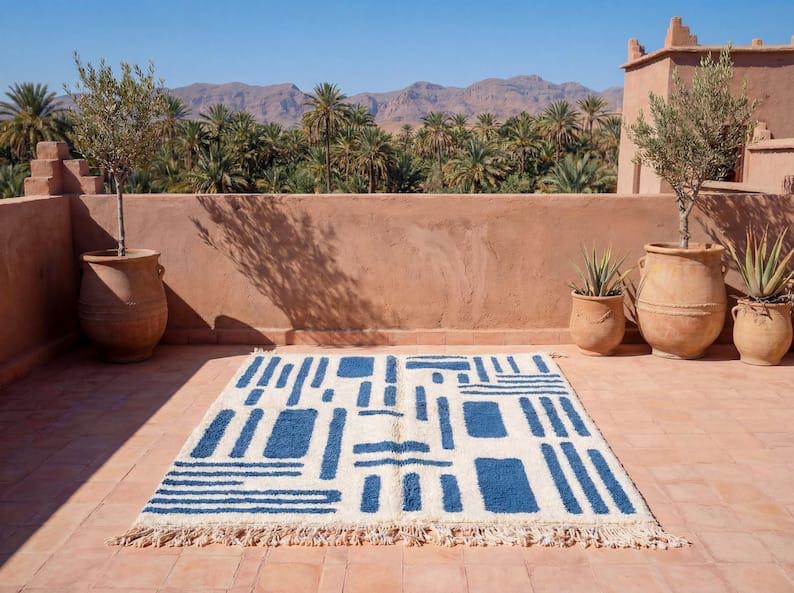 Le tapis Beni Ouarain TIZDIT